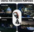 10 3 360 TempPro Outdoor Grill Light for BBQ with LEDs, Brightness & Energy-Saving Button, Adjustable Grill Lights