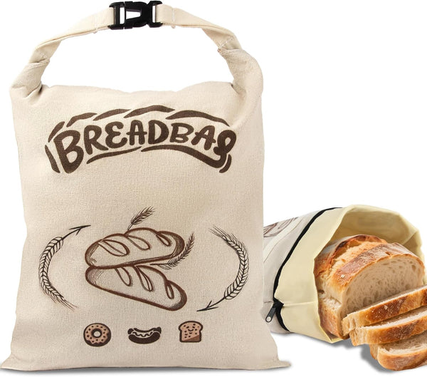 SZSZDQMY Beeswax Bread Bags for Sourdough Large Size Sourdough Bread Bags Reusable Beeswax