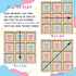 Gender Reveal Tic Tac Toe Board Game, Gender Reveal Games Tic-Tac-Toe for He or She, Baby Gender Reveal Ideas Party
