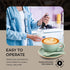 ChefWave Handheld Milk Frother with Stand (Black)