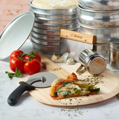 2.5 Inch Pizza Cutter with Handle, Winware, 2-1/2-Inch Blade, Stainless Steel