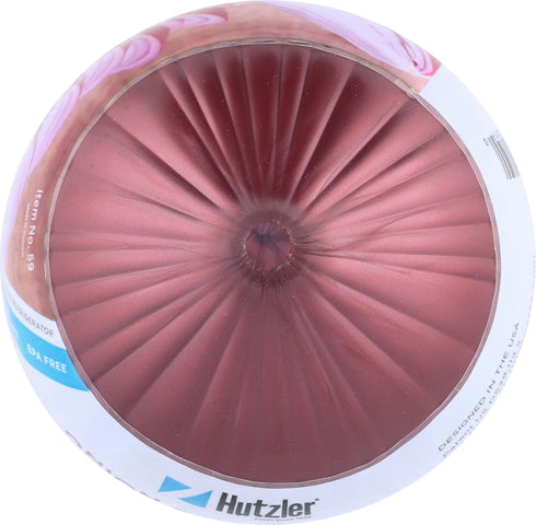 Hutzler Red Onion Saver Storage Container, Keeps Cut Onions Fresh Longer