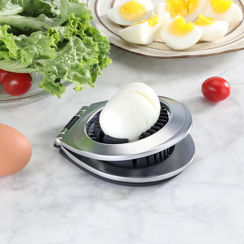 New Star Foodservice 42634 Heavy Duty Egg Slicer, 3 Slicing Styles (Hand Wash Only)