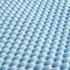 Sleep Philosophy Gel Infused Memory Foam Mattress Topper - Luxurious Queen Size, 1.5" Thick, Enhanced Bed Support, Blue