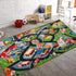 Booooom Jackson Car Rug Play Mat for Kids, 4'11" x 2'7" Rug,Car