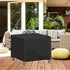 26 Inch 26 26 18 Inch Outdoor Ottoman Cover Square, Waterproof Patio Ottoman Cover, Heavy Duty Outdoor Side Table