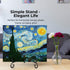 TR-LIFE 4 Pack 10 Inch Plate Stands for Display, Metal Easel Stand for Picture Frame, Decorative Plates, Books,