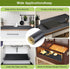Self Adhesive Shelf Liners for Kitchen Cabinets, 15.7 X 157 Inch Waterproof Peel and Stick Drawer Liner, Black