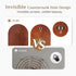 Set 2 Mid Century Modern Candle Sconces: of Walnut Boho Wall Candle Holder Decor for Living Room Fireplace - Arch