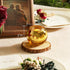 24 Homemory Pcs Gold Votive Candle Holders, Round Mercury Glass Candle Holder, Tealight Candle Holders for Table