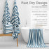 8 Set |2 Towels,2 Towels,4 600GSM Set Piece Bathroom Towel Oversized Bath Hand Washcloths| Soft Hotel Towel Large Bath