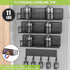 4 Pack Closet Magnetic Shelves for Washing Machine, Heavy-Duty Magnetic Laundry Organizer with Hooks, Washing Machine