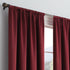 ECLIPSE Solid Thermapanel Room Darkening Curtain, 1 Panel, 54" x 84", Merlot