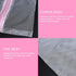 Zipped Lingerie Washing Bag, Laundry Machine Mesh Clothes Socks Bra Underwear Bags for Home Use (Fine mesh 30*40cm)
