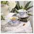 TATSUMI Country Set, 6 2 SETS Roses Bone China Tea Cup and Saucer Pieces, Vintage Style, For Women and Tea PartiesQH