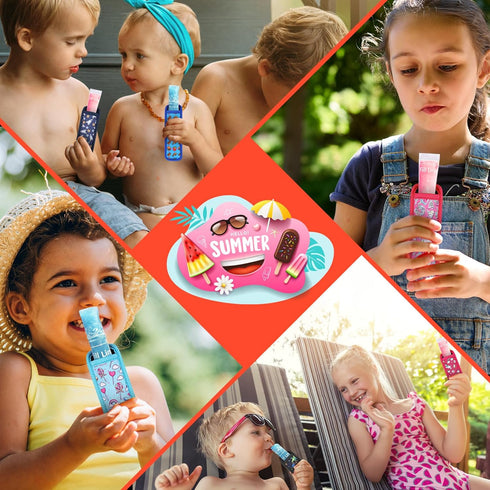 Amintiri 50 2 (Multicolor-1) Disposable Ice Popsicle Mold Bag Popsicle Holder, Freezer Tubes with Dual Zip Seals