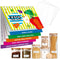 Magnetic Keto Food Cheat Sheet: Ketogenic Guide Booklet with 72 Removable Labels for Low Carb Meal Planning