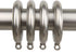 Rod Desyne Decorative 1.75 inch Eyelet Rings - Satin Nickel