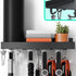 Metal Shelf Compatible with Tonal Accessories, Wall Mounted Gym Rack Organizer with Hooks for Home Gym Storage