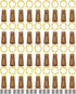 Hortsun 60 Pack Wine Bottle LED Lights with Cork Fairy Mini String
