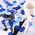 TecUnite Round Tissue Paper Table Confetti Dots, 1.76 oz, White Blue Confetti for Wedding Birthday Party Decoration