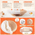 VEDALIO Sourdough Starter Kit, Sourdough Bread Baking Supplies, Sour Dough Starter Kits, Woven Bread Proofing Basket