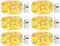 inkgear 6 Pack Fairy Lights with Timer Battery Operated, 3 Modes 7ft Mini