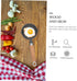 Zerodeko Mini Omelet Pan, Round Griddle, Nonstick Cookware for Camping, Hard Ground Tent Pegs