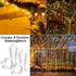 Clips,150 PETKNOWS Holiday Light pcs Holiday Light Clips Outdoor Lights Hooks for Christmas Party Light Strings Outdoor