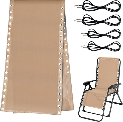 Ostlttyn Zero Gravity Chair Replacement Fabric Kit, 17" W x 63" L