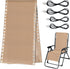 Ostlttyn Zero Gravity Chair Replacement Fabric Kit, 17" W x 63" L