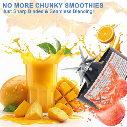 Pro Extractor Blade for Nutribullet Lean 1200W Blender, Replacement Blade Fit for Nutri bullet NB-203