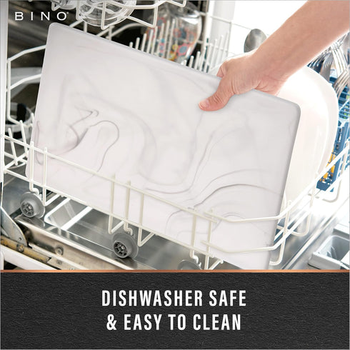 BINO BPA-Free Cutting Board, Durable Large Surface Chopping Board, Dual-Sided, Dishwasher Safe Kitchen Utensils