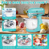 SIMBIKOO 4.5 2-Quart Frozen Frozen Ice Cream Maker Attachment for KitchenAid Stand Mixer, Kithcen aid Ice Cream Maker