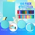 CHENGU 100 Pack Blank Can Cooler Sleeves Neoprene Insulated Beer Sleeves for Can Cooler Sleeves Sublimation Sleeves
