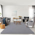 Keeko Soft Area Rugs for Bedroom Living Room, 2x3 Grey Modern Indoor Low Pile Fluffy Small Rug for Kitchen Decor