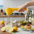 LMFEG Lemon Squeezer Juicer Handheld, Max Juice Extraction Lemon Press Squeezer, Effortless Hand Citrus Squeezer
