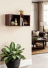 ClosetMaid Cubeicals 2-Cube Storage Shelf Organizer, Stackable or Wall-Mountable, Easy Assembly, Dark Cherry Finish