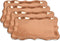 Gift Boutique 10 Rose Gold Rectangle Trays - 9" x 13" Heavy Duty Disposable Paper Cardboard for Platters, Cupcake