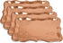 Gift Boutique 10 Rose Gold Rectangle Trays - 9" x 13" Heavy Duty Disposable Paper Cardboard for Platters, Cupcake