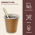 Fill 'n Brew Wood Coffee, Tea & Beverage Stirrers - 500 Count, 5.5" Length, 1 Box of Stir Sticks