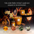 Voluspa Baltic Amber Petite Candle Jar, 3.2 Ounce, 25 Hour Burn Time, Coconut Wax, Handcrafted in the USA