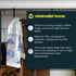 Banana Hanger - Under Cabinet Hook for Bananas, Black, Self-adhesive, Folds-up When Not in Use