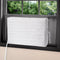 Little World Indoor Air Conditioner Cover, White Double Insulation Cover for Window AC, 28 x 20 x 3.5 Inches