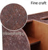 Countertop,End Leather Square Tissue Box Cover with Storage Tray,Cube Tissue Box Holder,Modern Facial Paper Organizer