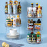 Non-Skid 3 Tier Lazy Susan for Kitchen, Cabinet, Pantry,Lazy Susan Turntable Cabinet Organizer,360 Degree Rotating Spice Rack,Lazy Susan Turntable