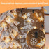 Dapute 50 Pack Hooks for Outdoor String Lights, Christmas Light Clips bulk with Screw, Weatherproof Light Hanger Hooks