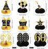 8 Piece 60th Birthday Decoration, Centerpieces and Table Toppers for Sixty Years Party Favors
