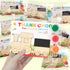 24 Set Train Party Favors, Train Birthday Party Supplies, Wood Trains Painting