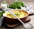 HIC Kitchen Solid Serving Spoon with Long Handle, 12.5-Inch, 18/8 Stainless Steel
